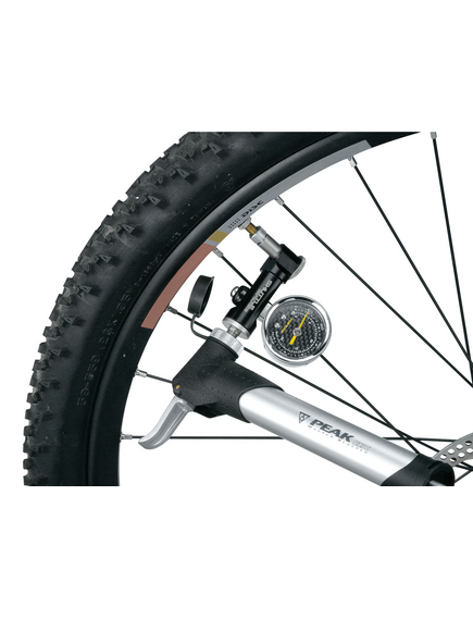 Manometru Analogic Bicicleta Topeak Shuttle TSUTG-02, Negru, imaginea nr. 5