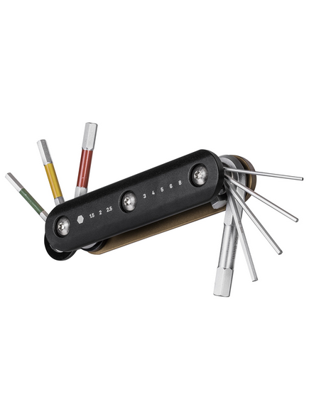 Set Scule Imbus Bicicleta Topeak Hex Combo Tt2558, Carcasa Aluminiu, imaginea nr. 2