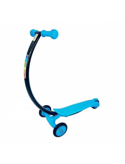 Trotineta Mix Max Curbat Tr08 - Negru-Albastru, imaginea nr. 3