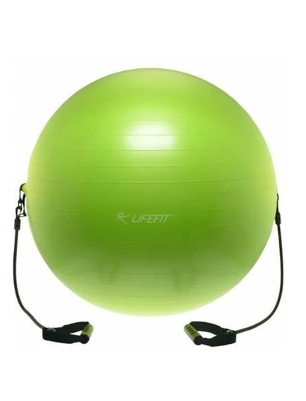 Minge Gimnastica Cu Corzi - 65 Cm, Verde
