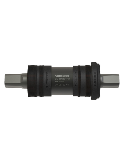 Monobloc pedalier Shimano Tourney BB-UN101 - Ax 122.5, BSA 73 mm