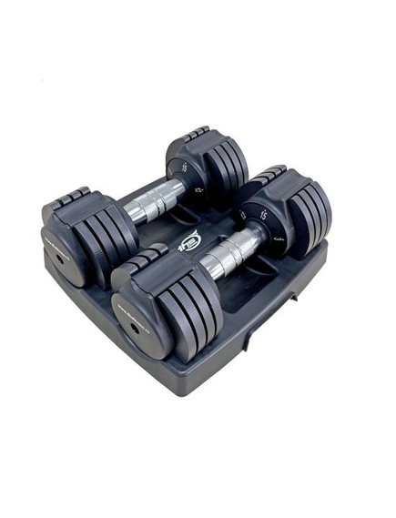 Set Gantere Reglabile Dhs 5013 - 2 X 7 Kg, Negru
