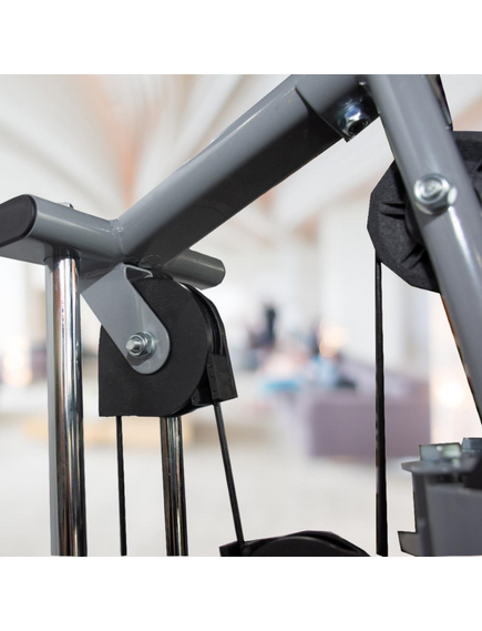 Aparat Fitness Multifunctional 1 Post Dhs 3001 - Negru-Gri, imaginea nr. 3