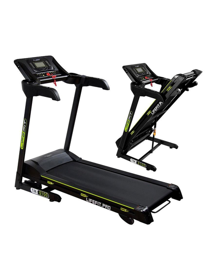 Banda De Alergare Lifefit Tm 5100 - 2 CP, Negru, imaginea nr. 2