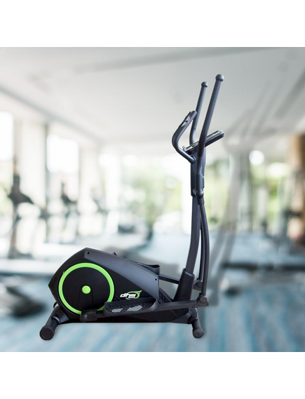 Bicicleta Fitness Eliptica Dhs 3729 - Negru-Verde, imaginea nr. 2