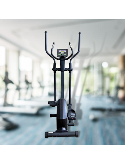 Bicicleta Fitness Eliptica Dhs 3729 - Negru-Verde, imaginea nr. 3