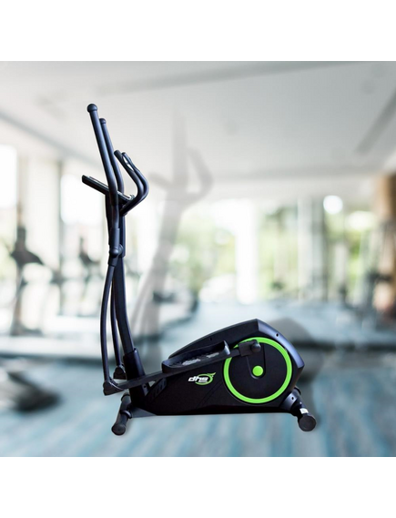 Bicicleta Fitness Eliptica Dhs 3729 - Negru-Verde, imaginea nr. 5