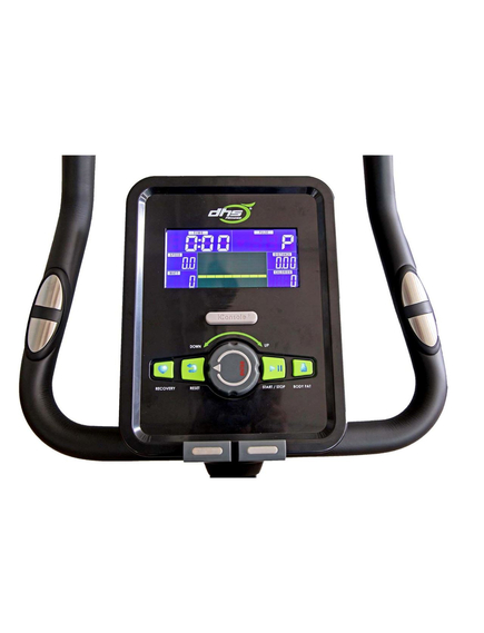 Bicicleta Fitness Eliptica Dhs 3729 - Negru-Verde, imaginea nr. 6