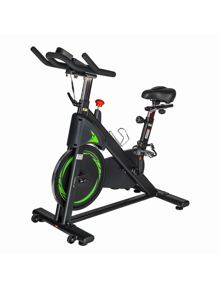 Bicicleta Fitness Spin Bike Dhs 2101 - Negru-Verde