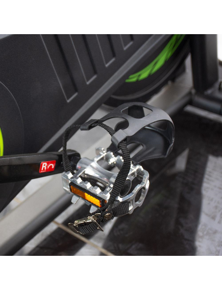 Bicicleta Fitness Spin Bike Dhs 2101 - Negru-Verde, imaginea nr. 10