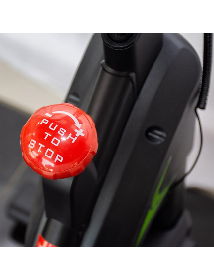 Bicicleta Fitness Spin Bike Dhs 2101 - Negru-Verde, imaginea nr. 12