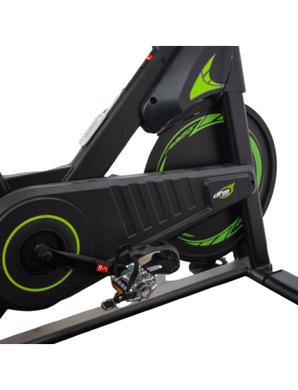 Bicicleta Fitness Spin Bike Dhs 2101 - Negru-Verde, imaginea nr. 7