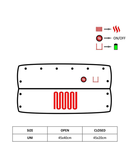 Borseta cu incalzire Wikey 4in1, Maro, imaginea nr. 3