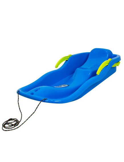 Sanie Plastic Cu Frana - Albastru