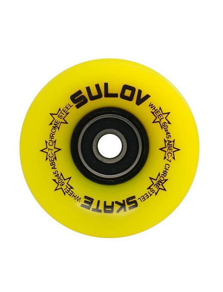 Roti Penny Board - 60 x 45 mm, Set 4 buc, Galben, imaginea nr. 2