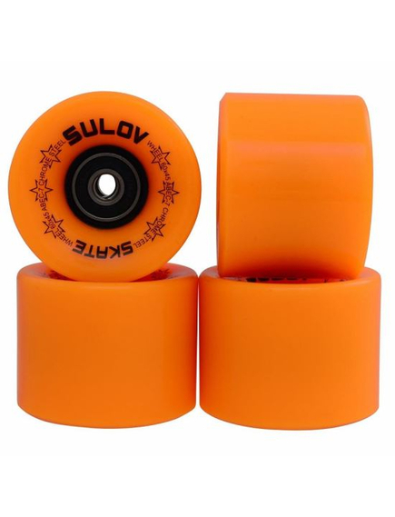 Roti Skateboard - 60 x 45 mm, Set 4 buc, Portocaliu