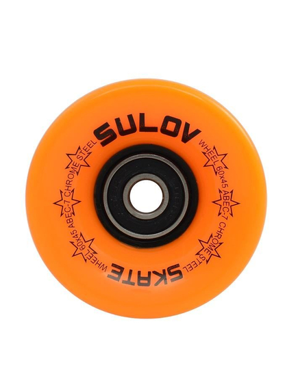 Roti Skateboard - 60 x 45 mm, Set 4 buc, Portocaliu, imaginea nr. 2