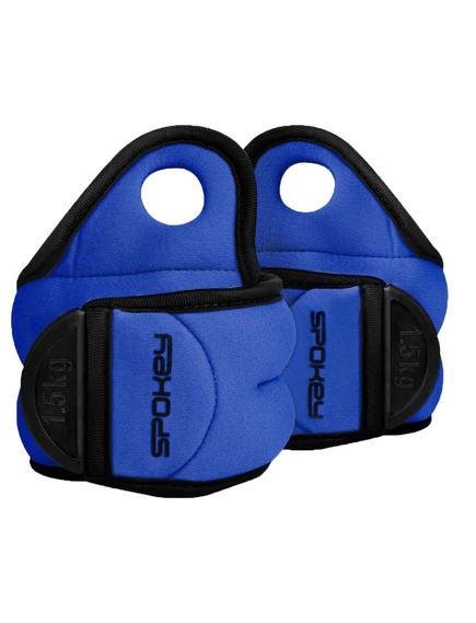 Set Greutati Incheietura - 2 X 1.5 Kg, Negru-Albastru