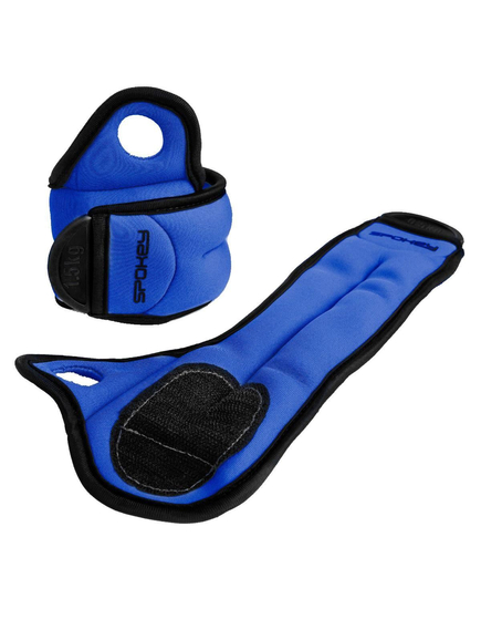 Set Greutati Incheietura - 2 X 1.5 Kg, Negru-Albastru, imaginea nr. 6