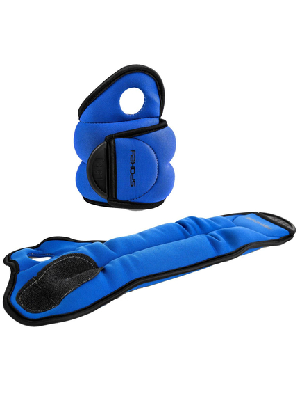 Set Greutati Incheietura - 2 X 1.5 Kg, Negru-Albastru, imaginea nr. 4