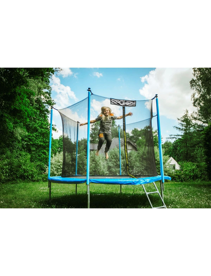 Trambulina Jumper Diametru 244 Cm - Negru-Rosu, imaginea nr. 3