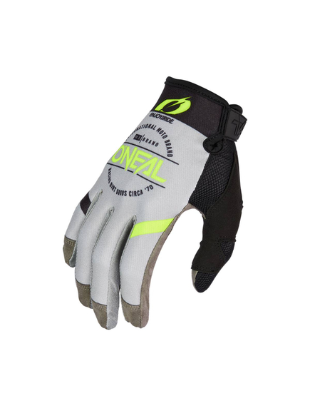 Manusi Ciclism O'Neal Mayhem Brand V.23 - L/9, Gri-Negru
