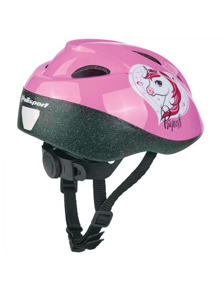 Casca Ciclism Copii Polisport Unicorn - 52-56cm, S, Roz, Culoare produs: Roz, imaginea nr. 4
