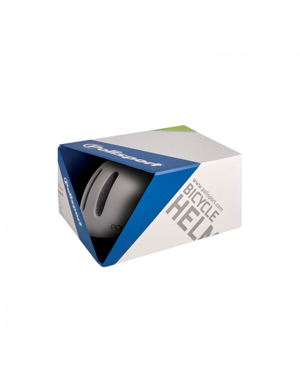 Casca Ciclism Urbana Polisport Commuter - 58-61 cm, L, Alb-Gri, Culoare produs: Alb/Gri, Marime produs: L, imaginea nr. 4