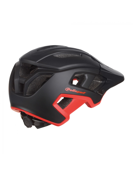 Casca Ciclism Polisport Mountain Pro - 55-58 cm, M, Negru-Rosu, Culoare produs: Negru/Rosu, Marime produs: M, imaginea nr. 2 Casca Ciclism Polisport Mountain Pro - 55-58 cm, M, Negru-Rosu, Culoare produs: Negru/Rosu, Marime produs: M, imaginea nr. 2