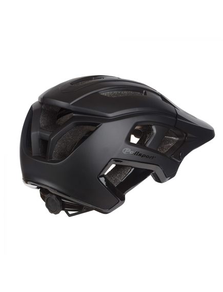 Casca Ciclism Polisport Mountain Pro - 55-58 cm, M, Negru, Culoare produs: Negru, Marime produs: M, imaginea nr. 2 Casca Ciclism Polisport Mountain Pro - 55-58 cm, M, Negru, Culoare produs: Negru, Marime produs: M, imaginea nr. 2