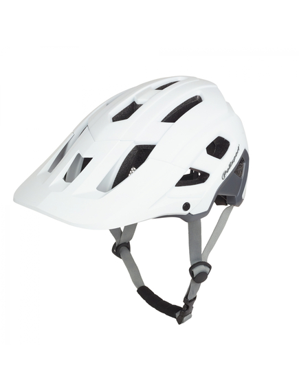 Casca Ciclism Polisport Mountain Pro - 58-61 cm, L, Alb-Gri, Culoare produs: Alb/Gri, Marime produs: L