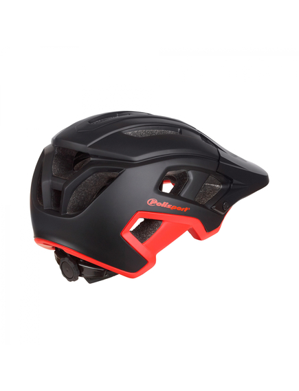 Casca Ciclism Polisport Mountain Pro - 58-61 cm, L, Negru-Rosu, Culoare produs: Negru/Rosu, Marime produs: L, imaginea nr. 2 Casca Ciclism Polisport Mountain Pro - 58-61 cm, L, Negru-Rosu, Culoare produs: Negru/Rosu, Marime produs: L, imaginea nr. 2