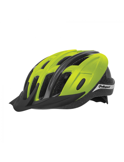 Casca Ciclism Polisport Ride In - 58-62 cm, L, Verde-Negru, Culoare produs: Verde/Negru, Marime produs: L