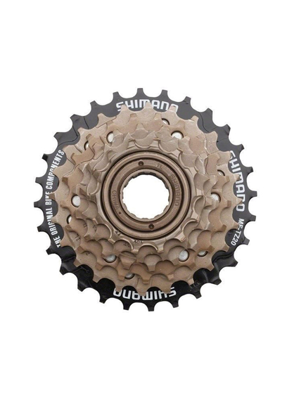 Pinion Bicicleta Filetat Shimano Tourney MF-TZ20, 6 viteze, 14-28T, maro