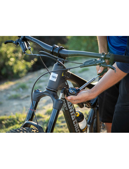 Pompa Suspensii Bicileta Topeak Pocketshock Dxg Tpsdxg-1, Negru-Argintiu, imaginea nr. 3