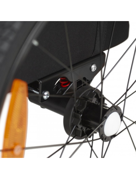 Remorca Carucior Transport Copii Bicicleta Polisport - Albastru, imaginea nr. 5