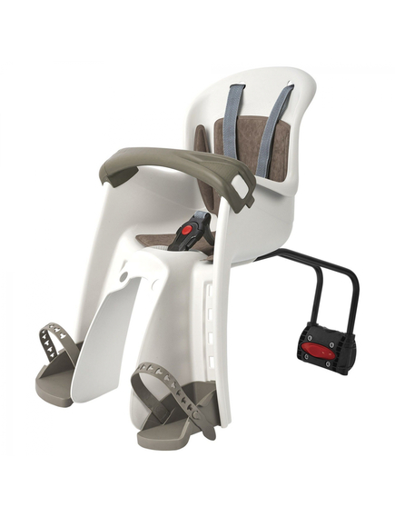Scaun Bicicleta Copii Polisport Bilby Junior FF - Crem-Maro, Culoare produs: Crem/Maro
