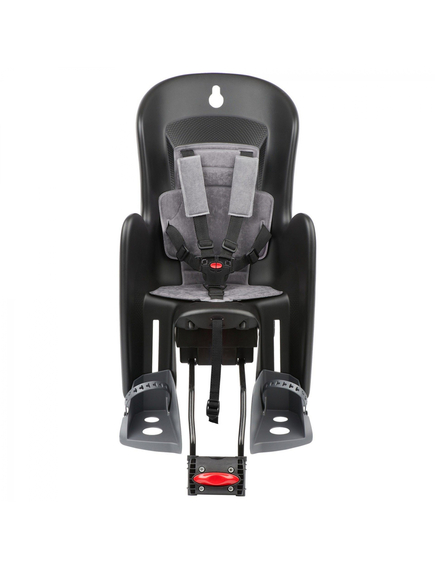 Scaun Bicicleta Copii Polisport Bilby Maxi RS - Negru-Gri, Culoare produs: Negru/Gri, imaginea nr. 3