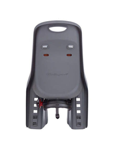 Scaun Bicicleta Copii Polisport Bubbly Maxi Plus CFS - Gri-Maro, Culoare produs: Gri/Maro, imaginea nr. 4