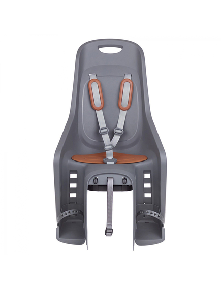 Scaun Bicicleta Copii Polisport Bubbly Maxi Plus CFS - Gri-Maro, Culoare produs: Gri/Maro, imaginea nr. 2