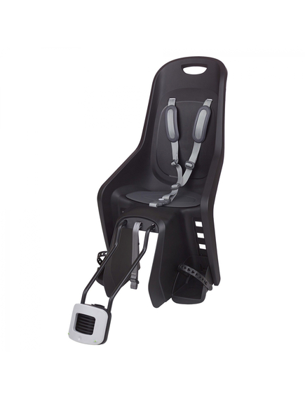 Scaun Bicicleta Copii Polisport Bubbly Maxi Plus FF 29 inch - Negru-Gri, Culoare produs: Negru/Gri