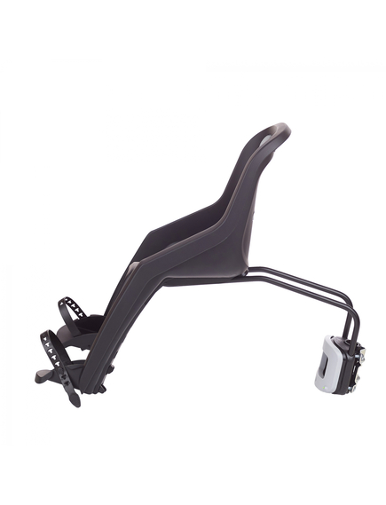 Scaun Bicicleta Copii Polisport Bubbly Mini Plus FF - Negru-Gri, Culoare produs: Negru/Gri, imaginea nr. 3