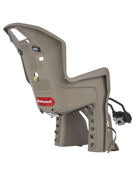 Scaun Bicicleta Copii Polisport Koolah FF - Maro-Verde, Culoare produs: Maro/Verde, imaginea nr. 2