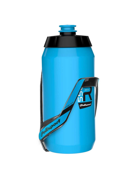 Suport Holder Pro si Bidon Apa R550 Polisport - 550 ml, Albastru