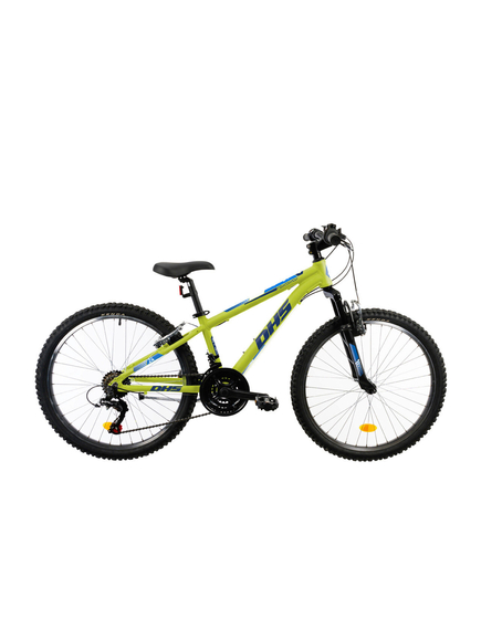 Bicicleta Copii Dhs Terrana 2423 - 24 Inch, Verde, Culoare produs: Verde