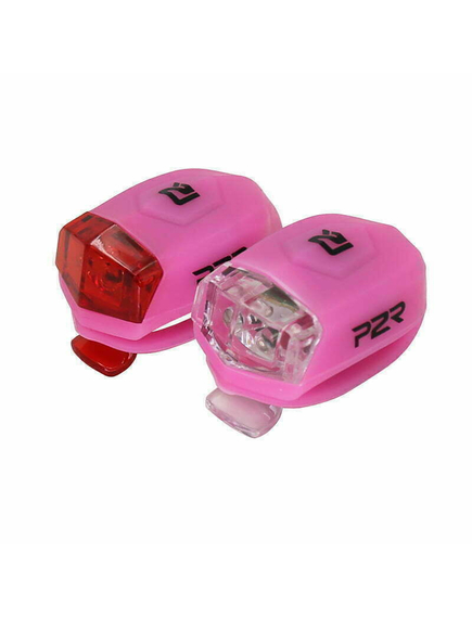 Set Lumini Bicicleta P2R Freyo - Roz, Culoare produs: Roz