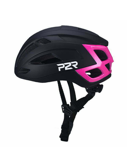 Casca Ciclism P2R RODEO - 55-58 cm, S-M, Negru-Roz, Culoare produs: Negru/Roz, Marime produs: S-M, imaginea nr. 2