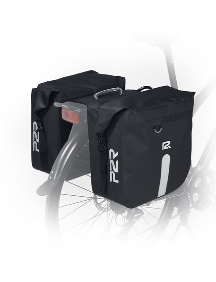 Geanta Portbagaj Spate Bicicleta P2R Loadman WP2 - Negru, imaginea nr. 2 Geanta Portbagaj Spate Bicicleta P2R Loadman WP2 - Negru, imaginea nr. 2