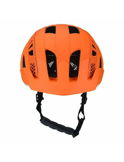 Casca Ciclism P2R ZENERO - 55-58 cm, S-M, Portocaliu-Alb, Culoare produs: Portocaliu/Alb, Marime produs: S-M, imaginea nr. 5