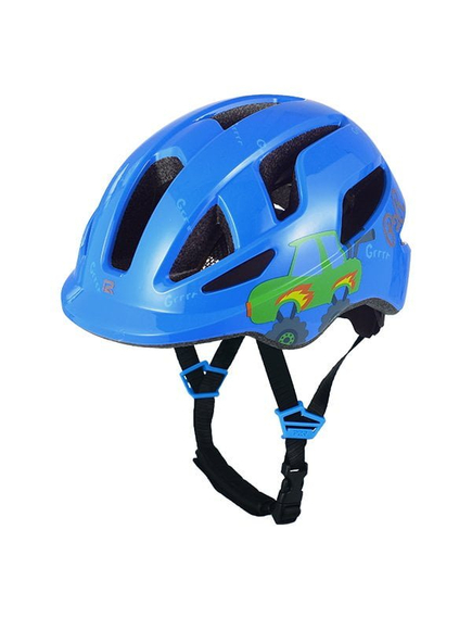 Casca Ciclism Copii P2R MASCOT - 48-52 cm, XS, Albastru, Culoare produs: Albastru, Marime produs: XS